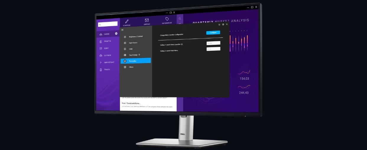 238 LED monitor DELL P2425H