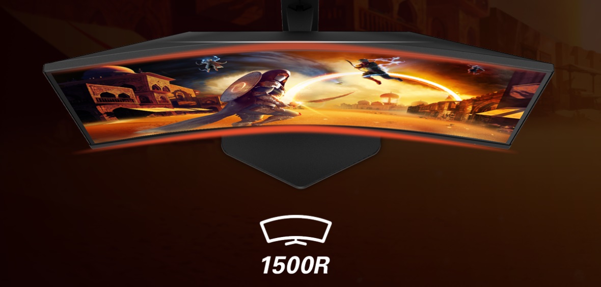 Prohnutý LED monitor 27 AOC Gaming CQ27G4X