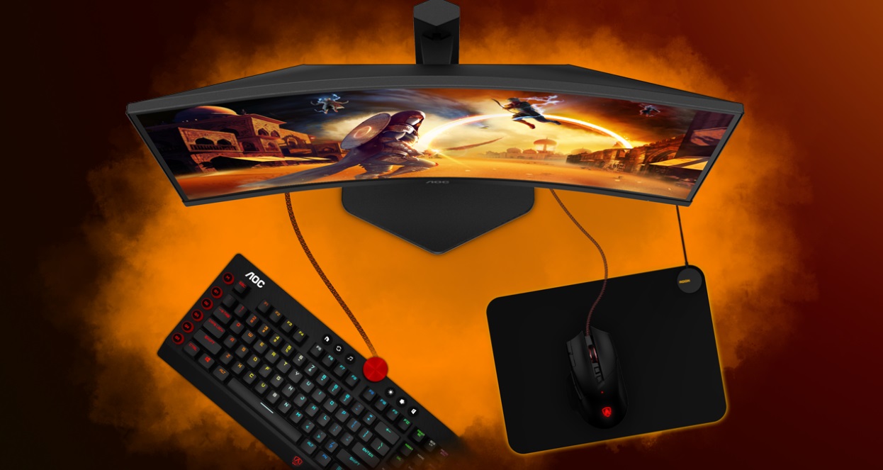 Prohnutý LED monitor 27 AOC Gaming CQ27G4X