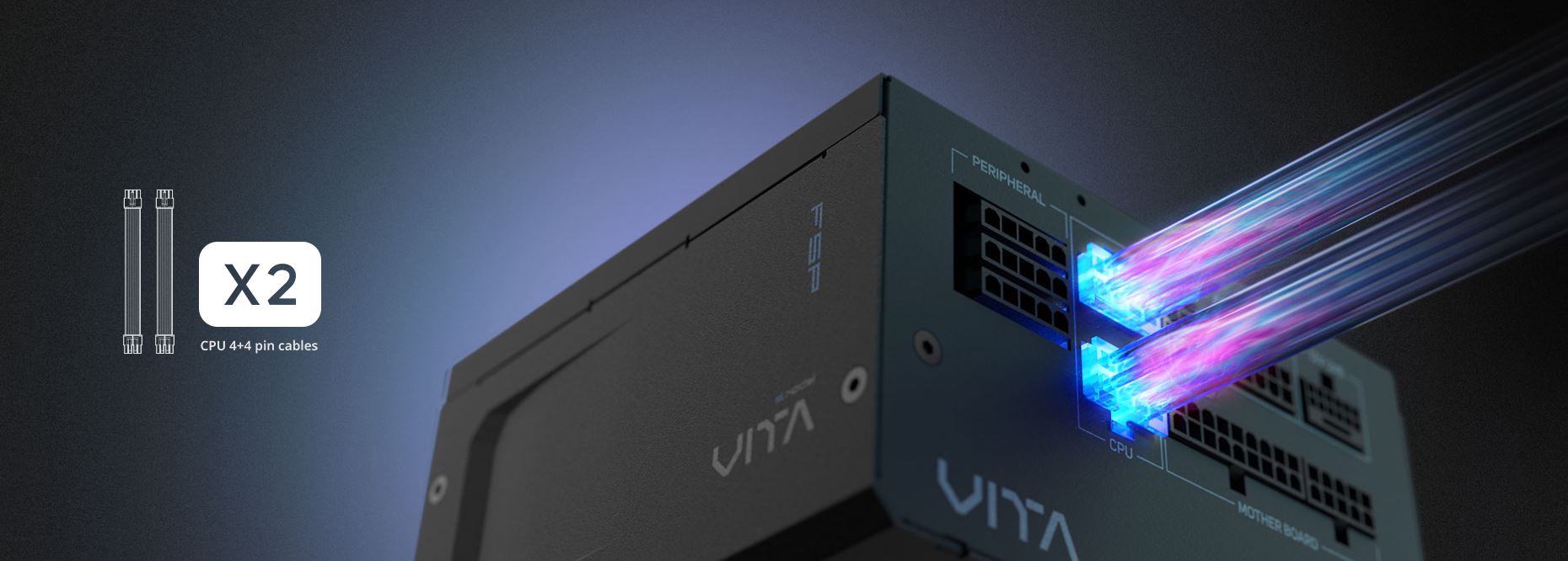 Zdroj FORTRON VITA GM 1000W ATX 31 80PLUS