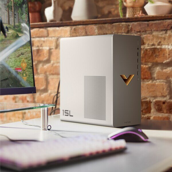 Herní počítač HP Victus TG022020nc i514400F bílý white