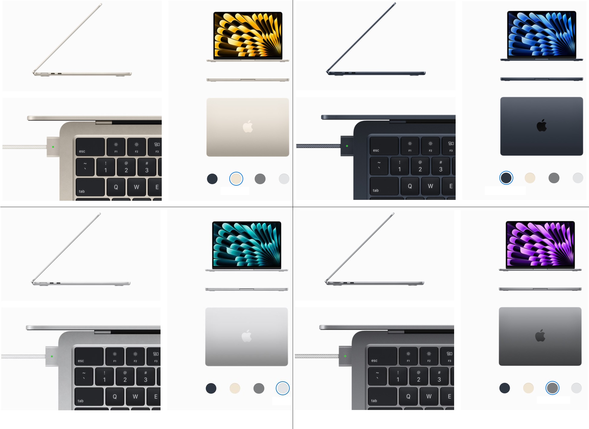 Notebook APPLE MacBook Air 13 M3 10GPU 16GB 512GB Starlight