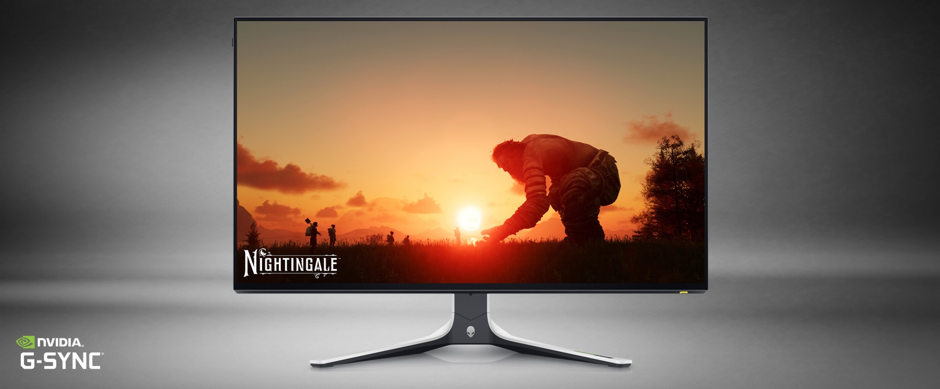 27 LED monitor DELL Alienware AW2723DF 27 bílý white