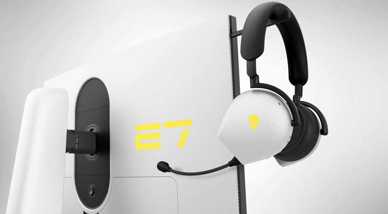 27 LED monitor DELL Alienware AW2723DF 27 bílý white