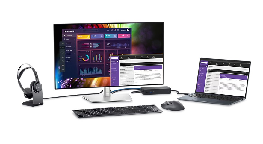 27 LED monitor DELL UltraSharp U2724D 27 stříbný silver