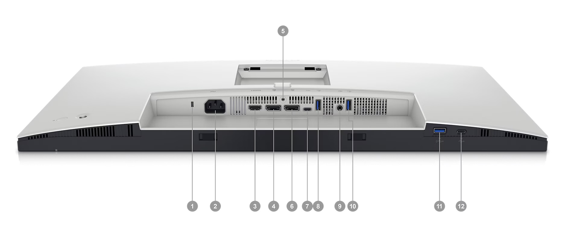 27 LED monitor DELL UltraSharp U2724D 27 stříbný silver