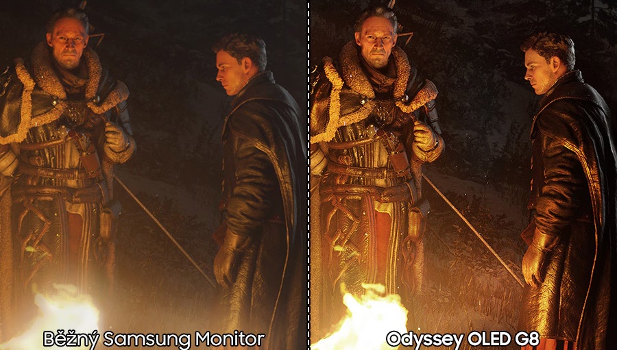 34 LED monitor SAMSUNG Odyssey OLED G8 G855D34 stříbný silver