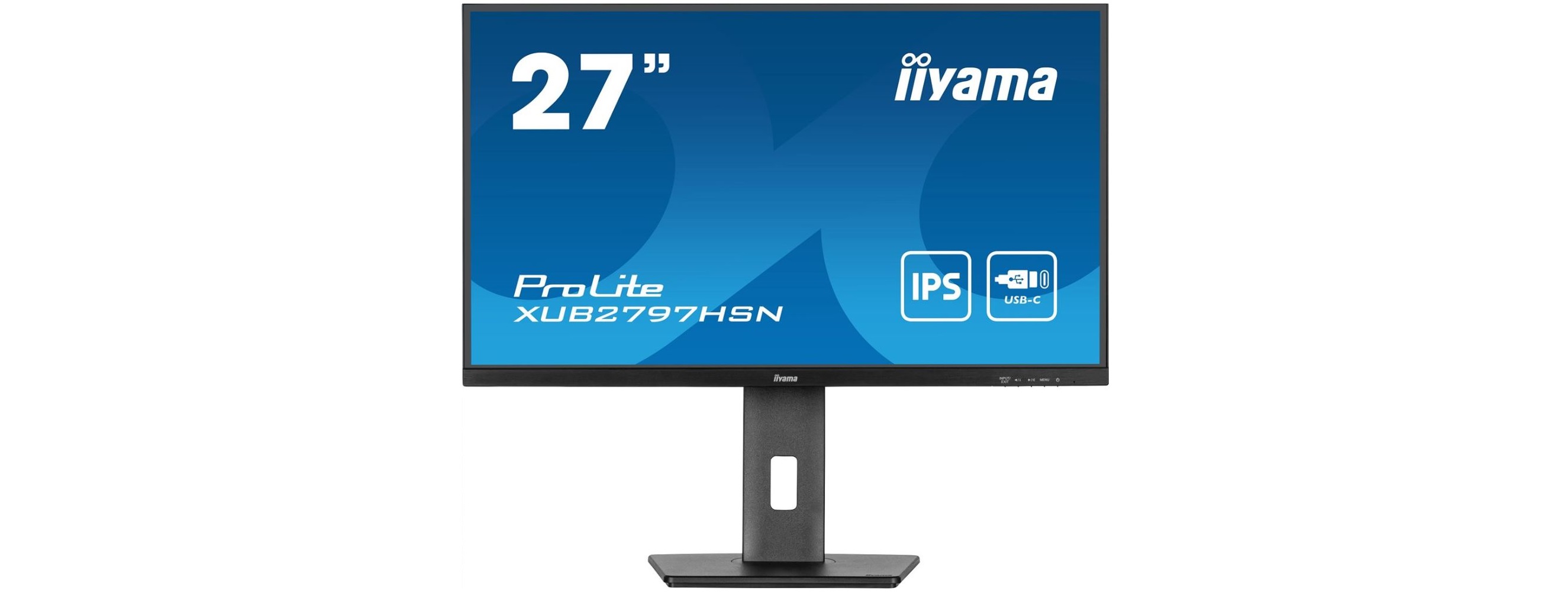 27 LED monitor iiYAMA ProLite XUB2797HSNB2 černý black