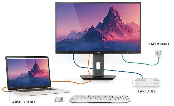 27 LED monitor iiYAMA ProLite XUB2797HSNB2 černý black