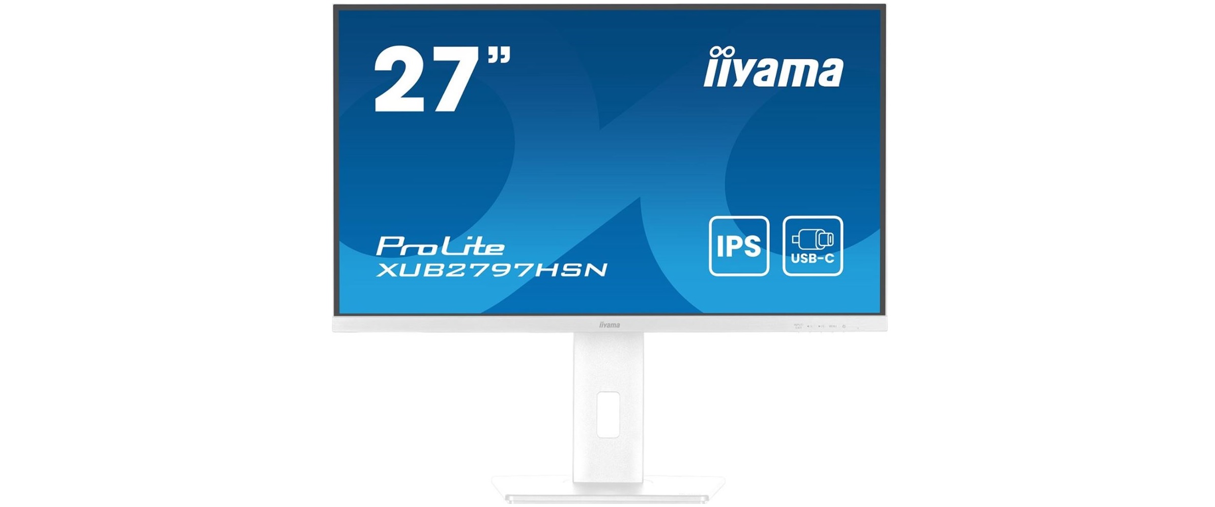 27 LED monitor iiYAMA ProLite XUB2797HSNW2 bílý white