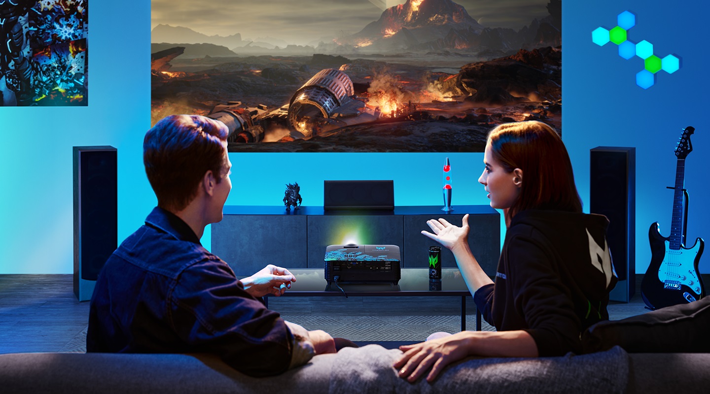 Projektor ACER P GM712 DLP 4K UHD černý black