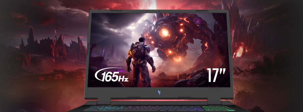 Herní notebook ACER Nitro 17  AN1742R0X0 černý black