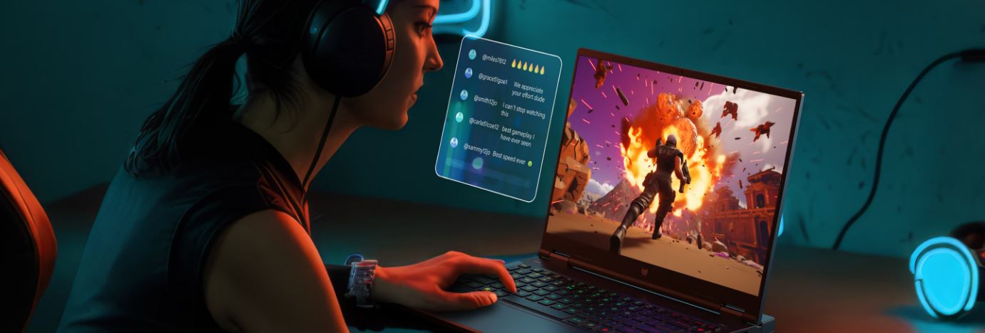 Herní notebook ACER Predator Helios Neo 14 PHN1451970T černý black