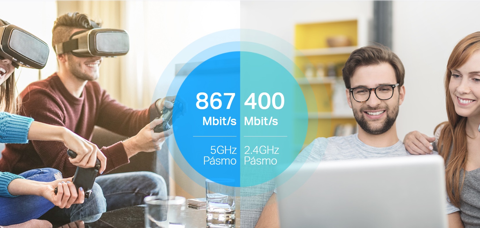 Wifi router TPLINK Archer A6 AC1200 WiFi DualBand