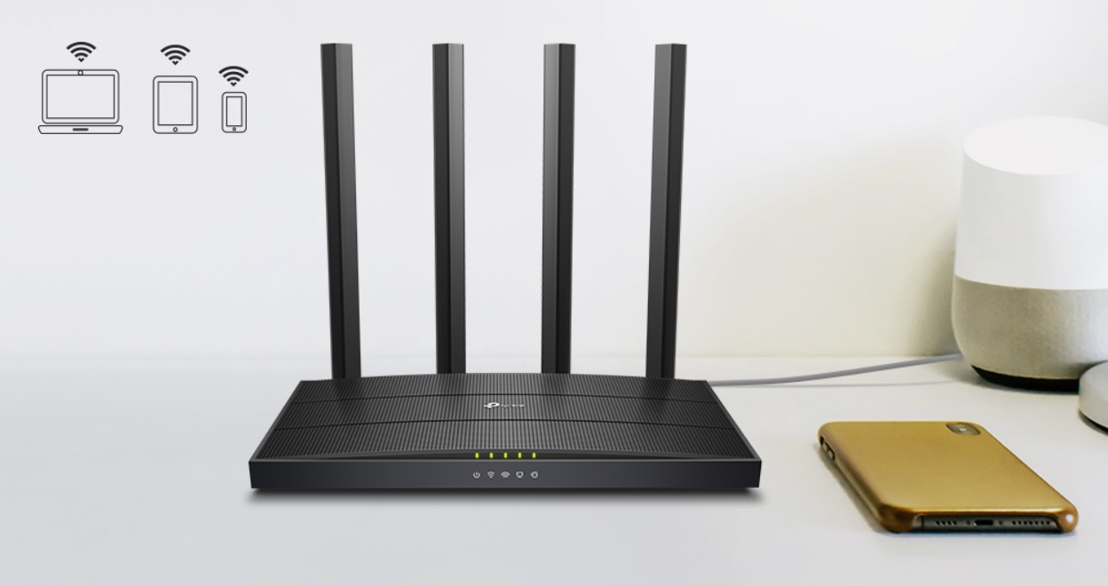 Wifi router TPLINK Archer A6 AC1200 WiFi DualBand