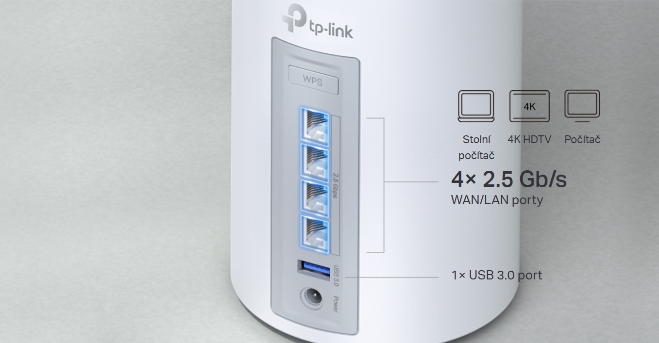 Mesh wifi router TPLINK Wifi7 Deco BE653pack