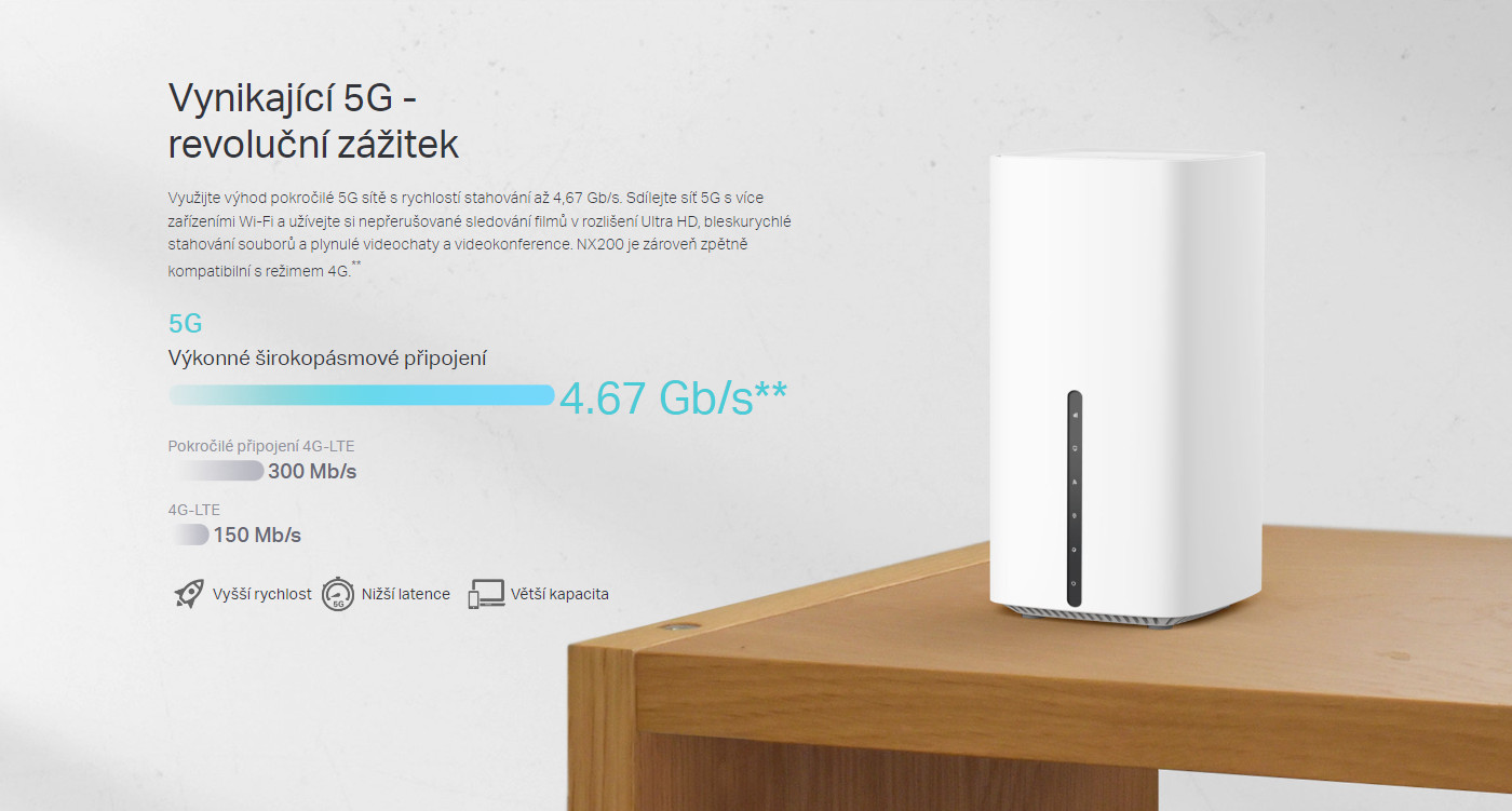 Wifi router TPLINK Archer NX200 AX1800 5G