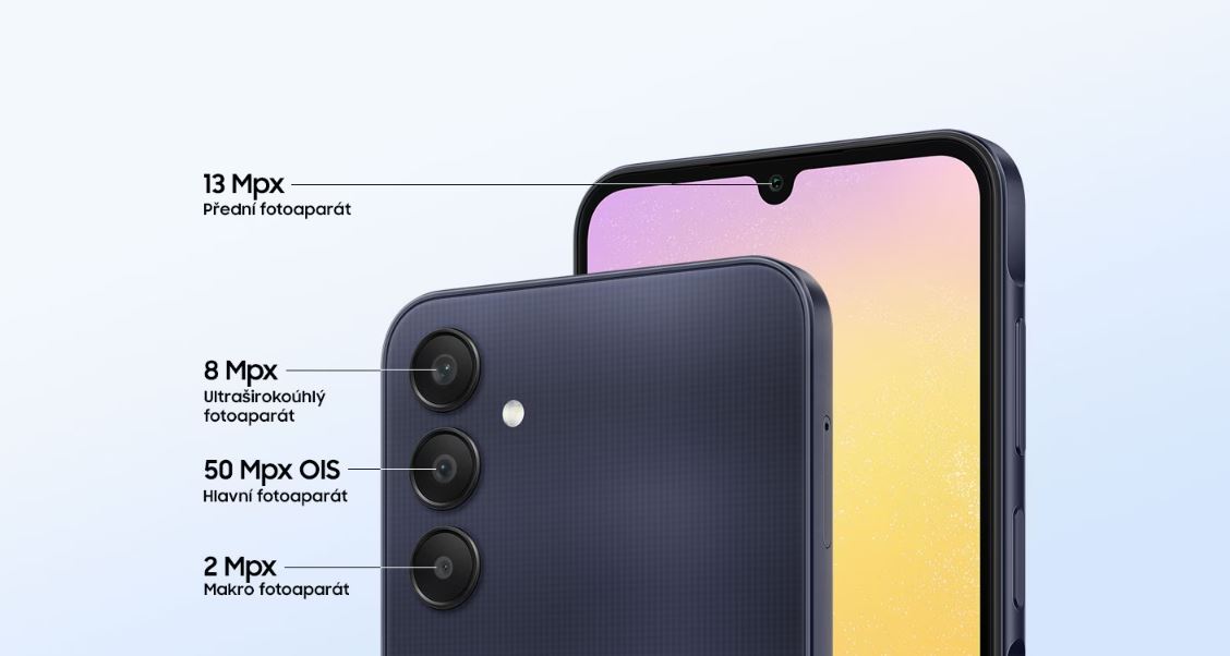 Mobilní telefon SAMSUNG Galaxy A25 5G 6GB128GB Yellow