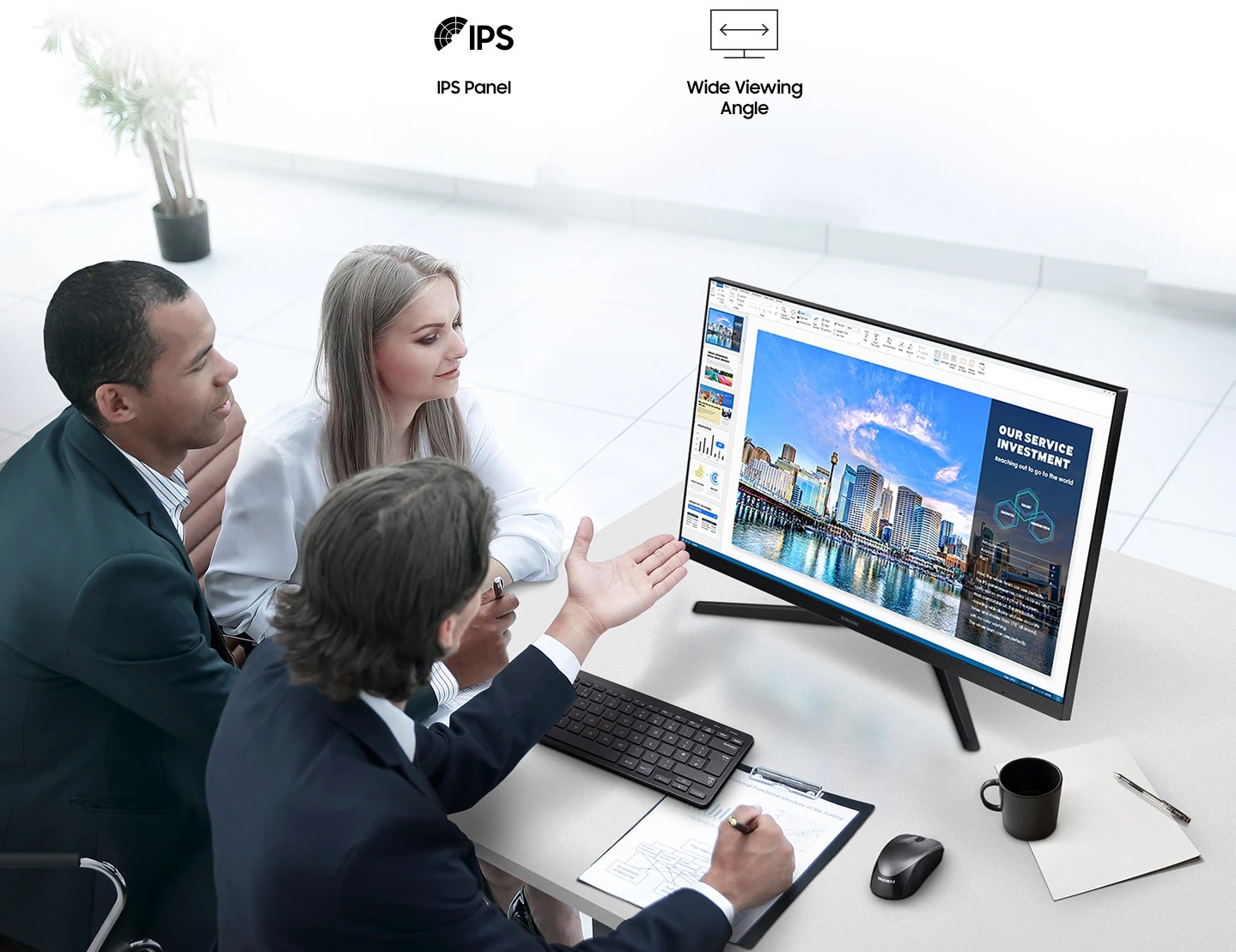 27 LED monitor SAMSUNG Essential S27C310