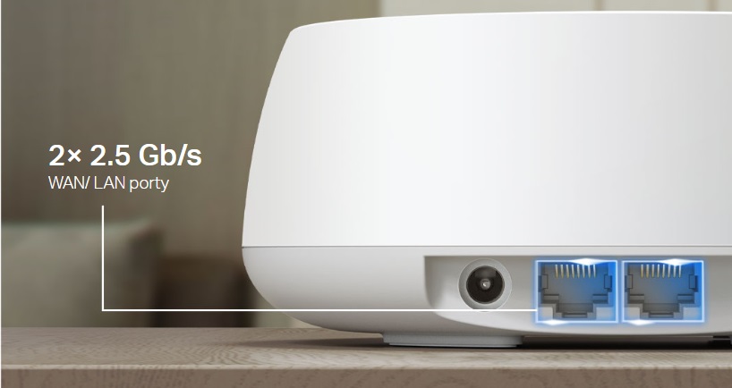 Mesh router TPLINK Deco BE252pack bílý white