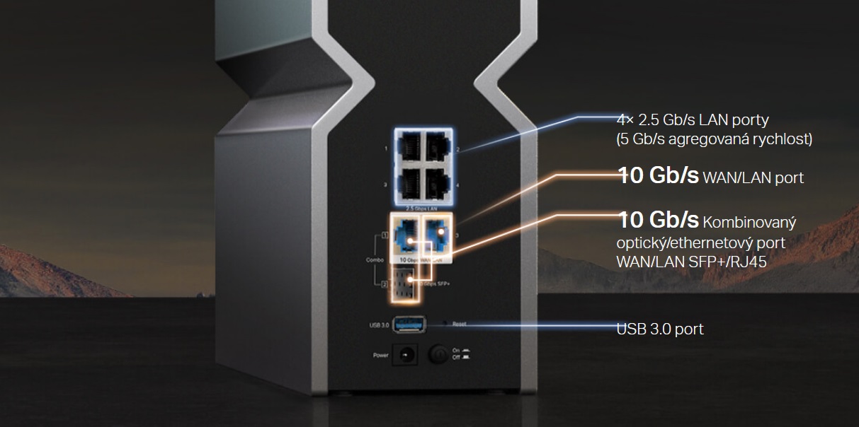 Wifi router TPLINK Archer BE800 BE19000 WiFi7