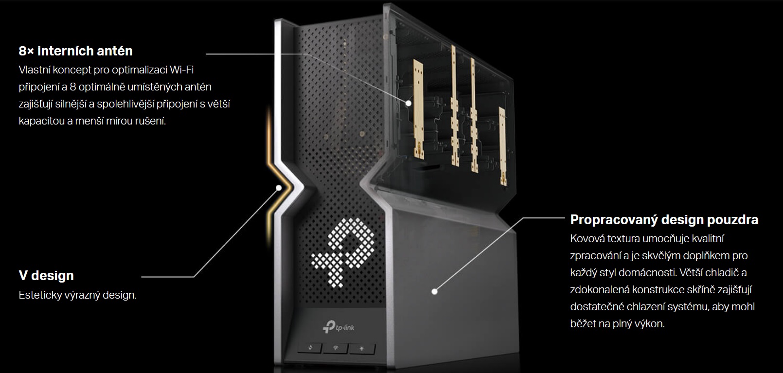 Wifi router TPLINK Archer BE800 BE19000 WiFi7