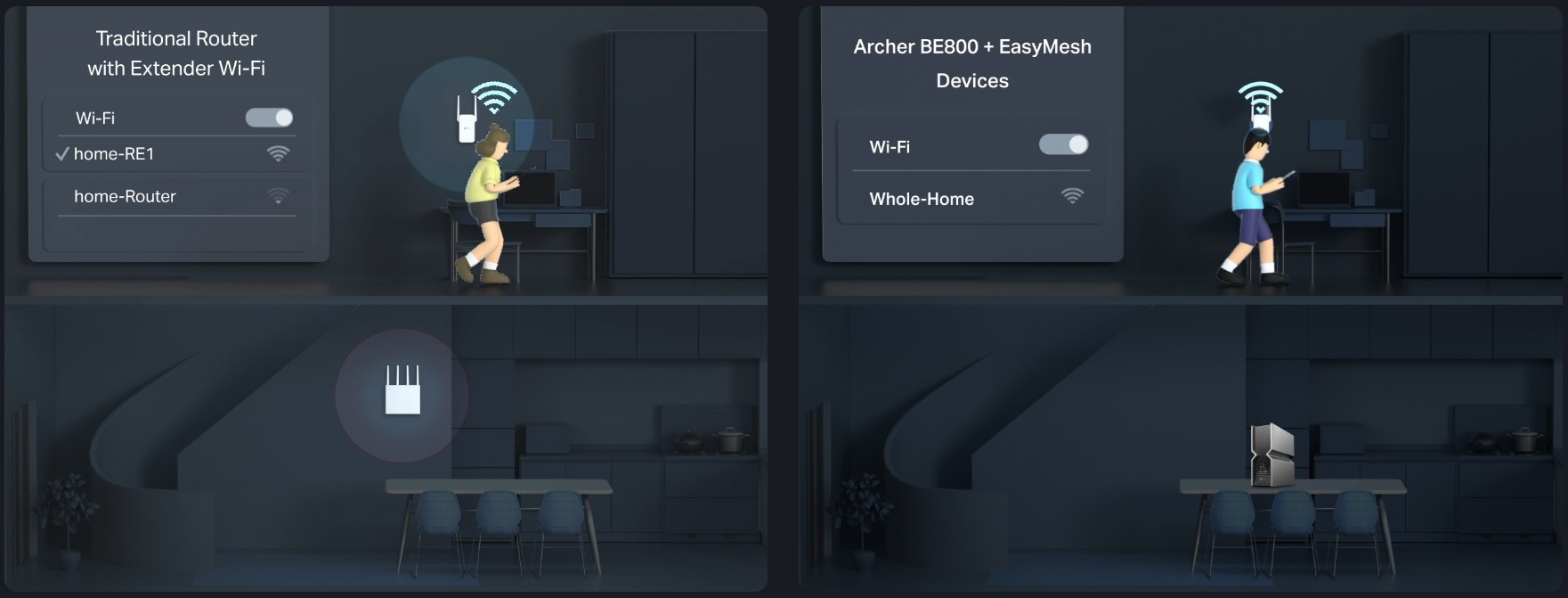 Wifi router TPLINK Archer BE800 BE19000 WiFi7