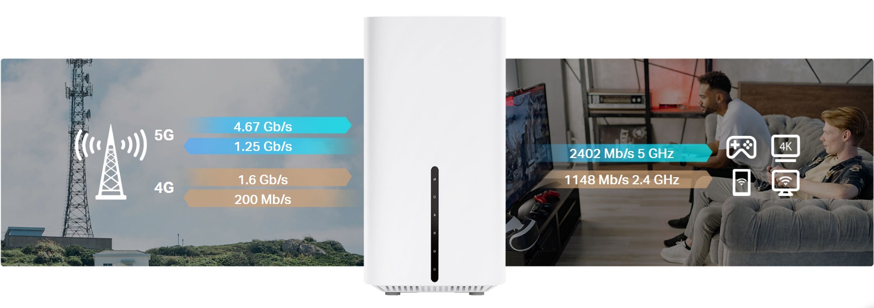 Wifi router TPLINK Archer NX600 AX3600 5G