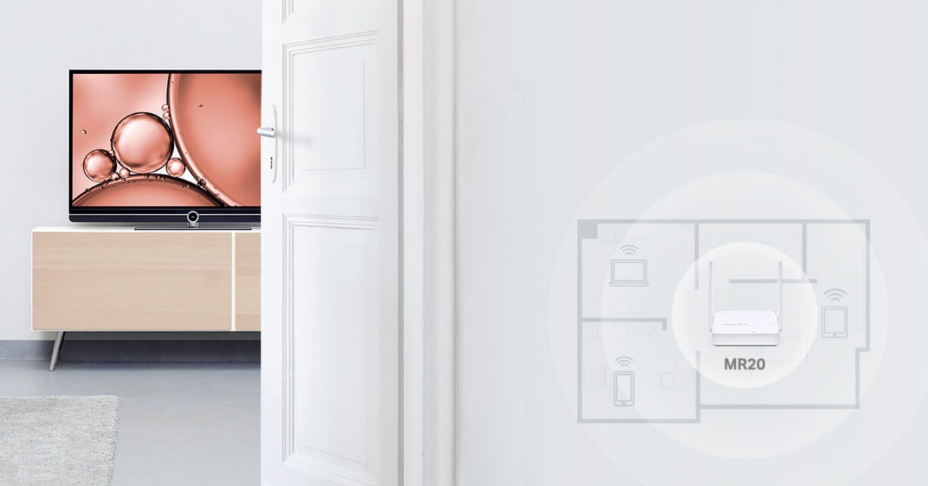 Wifi router MERCUSYS MR20 AC750