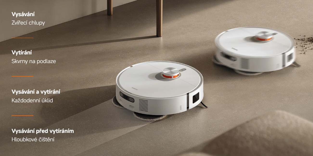 Robotický vysavač XIAOMI Robot Vacuum X20 Pro