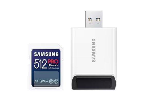 Paměťová karta SAMSUNG SDXC 512GB PRO ULTIMATE
