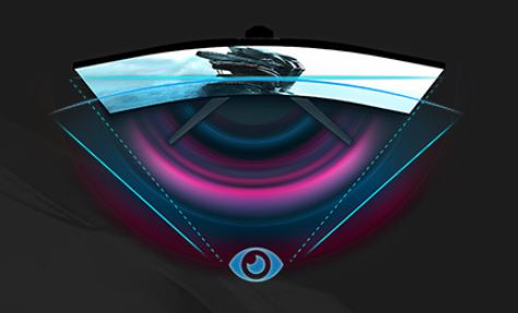 266 prohnutý LED monitor iiYAMA GMaster GC2480HSUB1