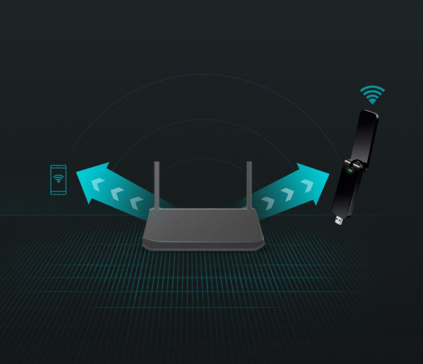 WiFi karta TPLINK Archer T4U černá black