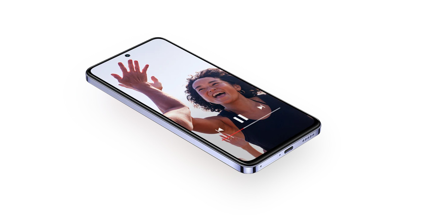 Mobilní telefon VIVO V40 SE 4G 8GB256GB Crystal Black