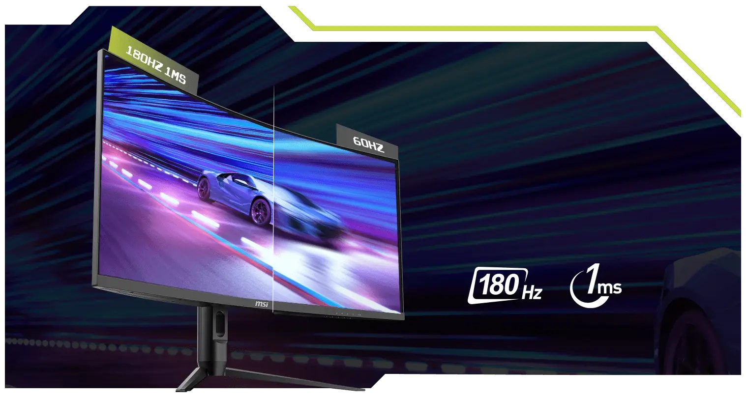 34 LED monitor MSI MAG 342CQR E2