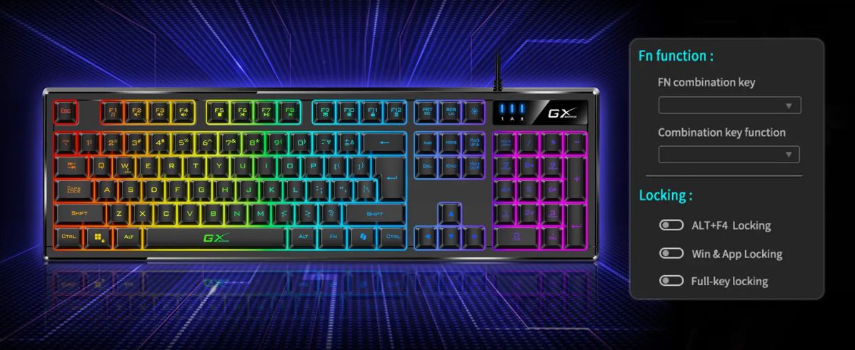 Herní klávesnice GENIUS GX Gaming Scorpion K7