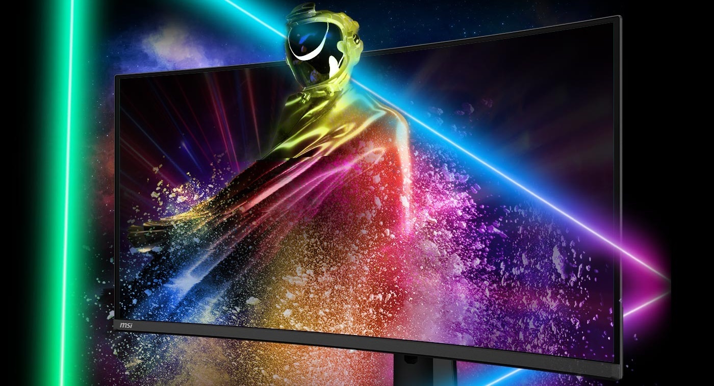 34 OLED monitor MSI MAG 341CQP QDOLED