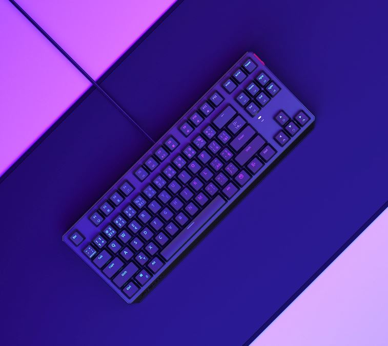 Herní drátová klávesnice ENDORFY Thock TKL Red