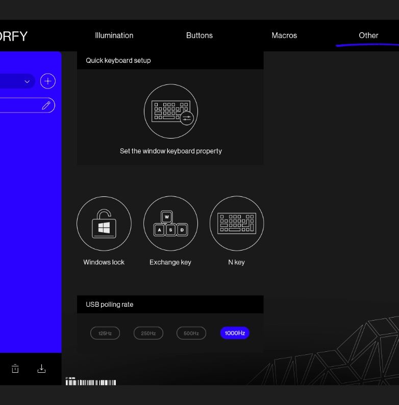 Herní drátová klávesnice ENDORFY Thock TKL Red