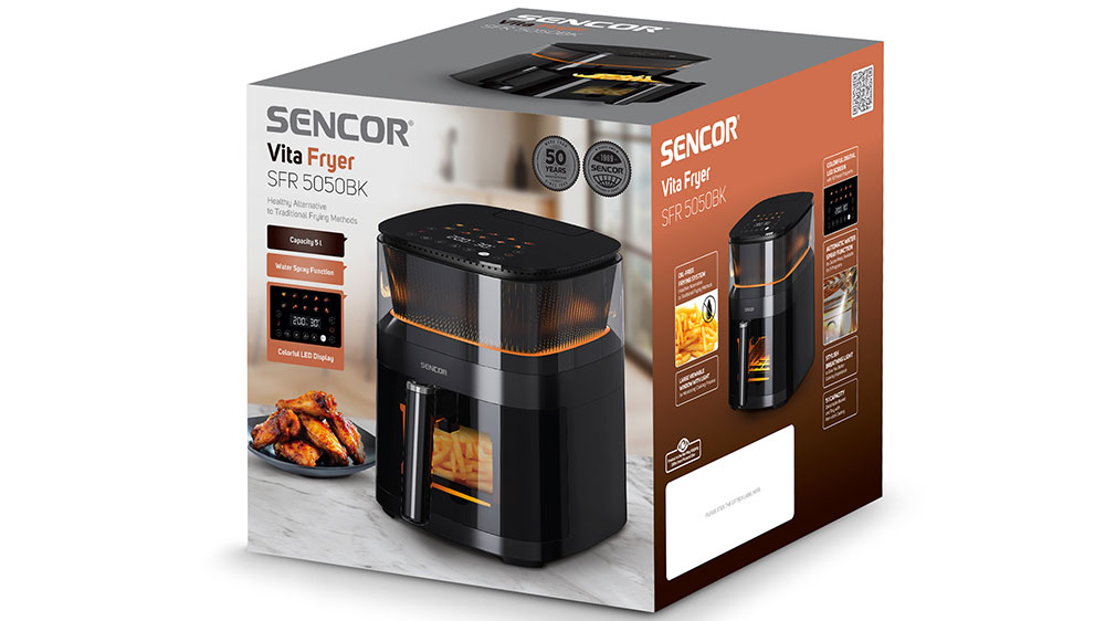 Horkovzdušná fritéza SENCOR SFR 5050BK