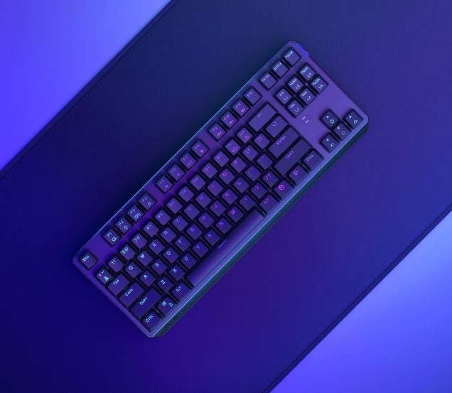 Bezdrátovádrátová klávesnice ENDORFY Thock TKL Red