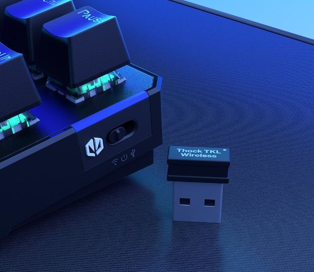 Bezdrátovádrátová klávesnice ENDORFY Thock TKL Brown