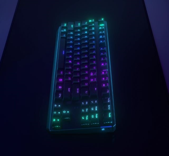 Bezdrátovádrátová klávesnice ENDORFY Thock TKL Brown