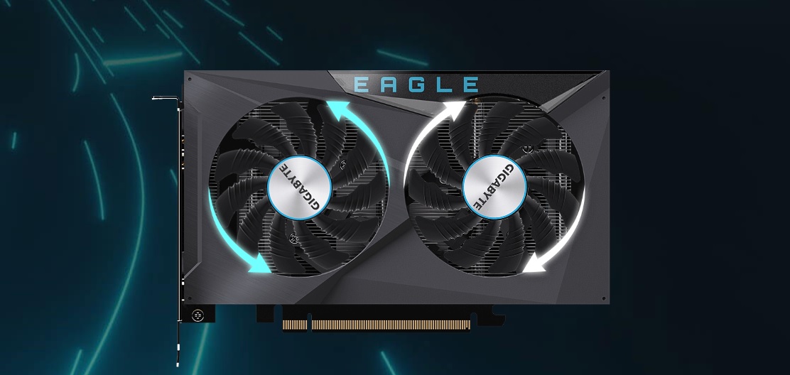 Grafická karta GIGABYTE RX 6400 EAGLE 4GB