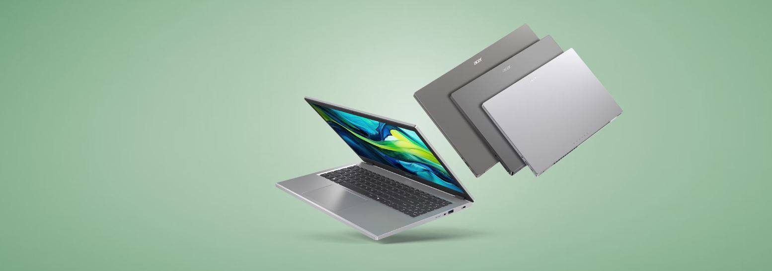 Notebook ACER Aspire Go 15 AG1571P56P0 stříbný silver