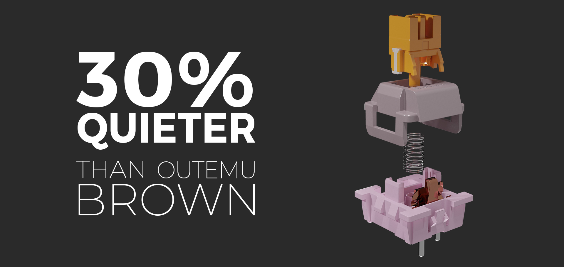 Tichá herní klávesnice GENESIS THOR 303 RGB Outemu Peach Silent