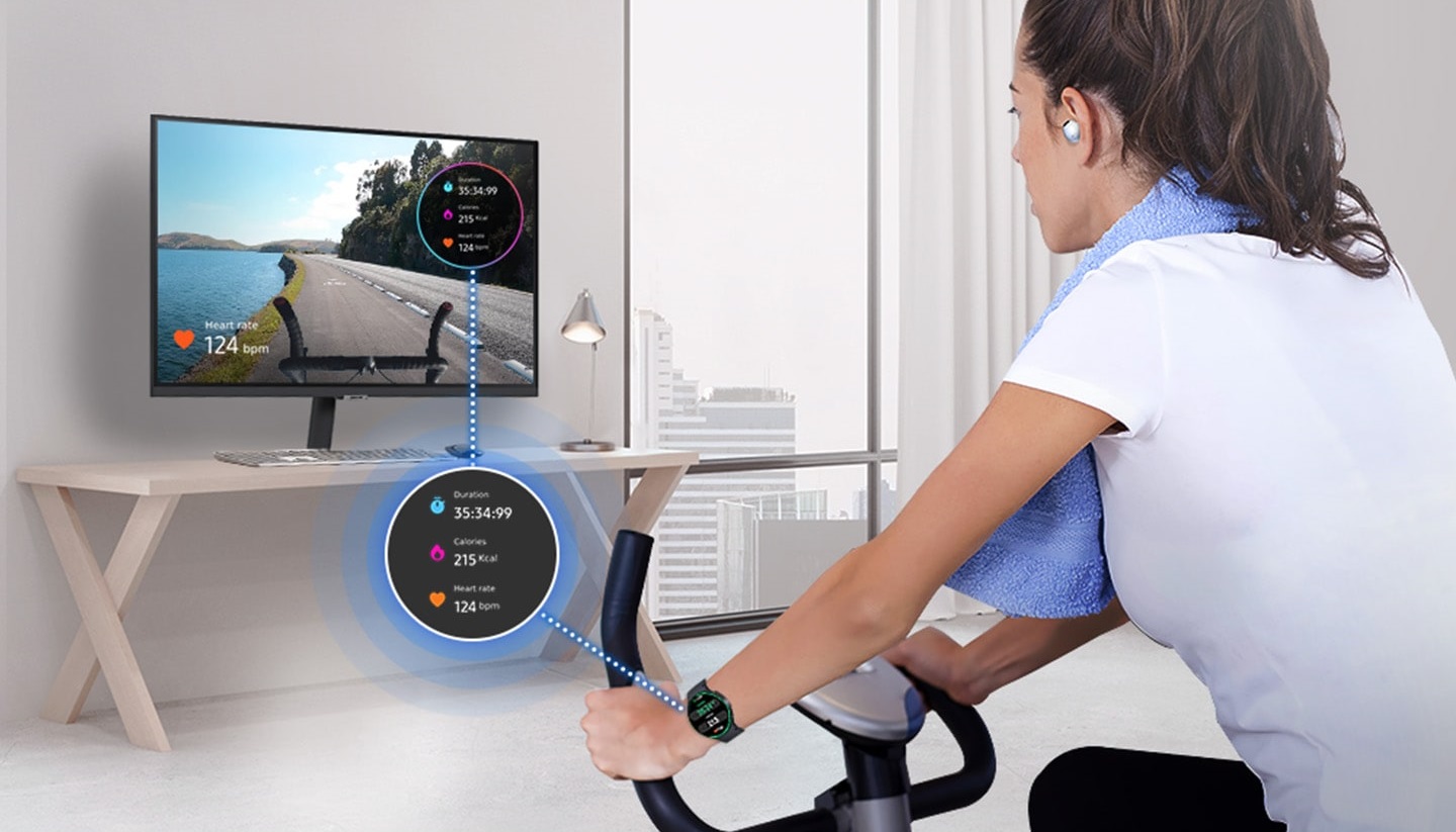 27 LED monitor SAMSUNG Smart Monitor M5M50D