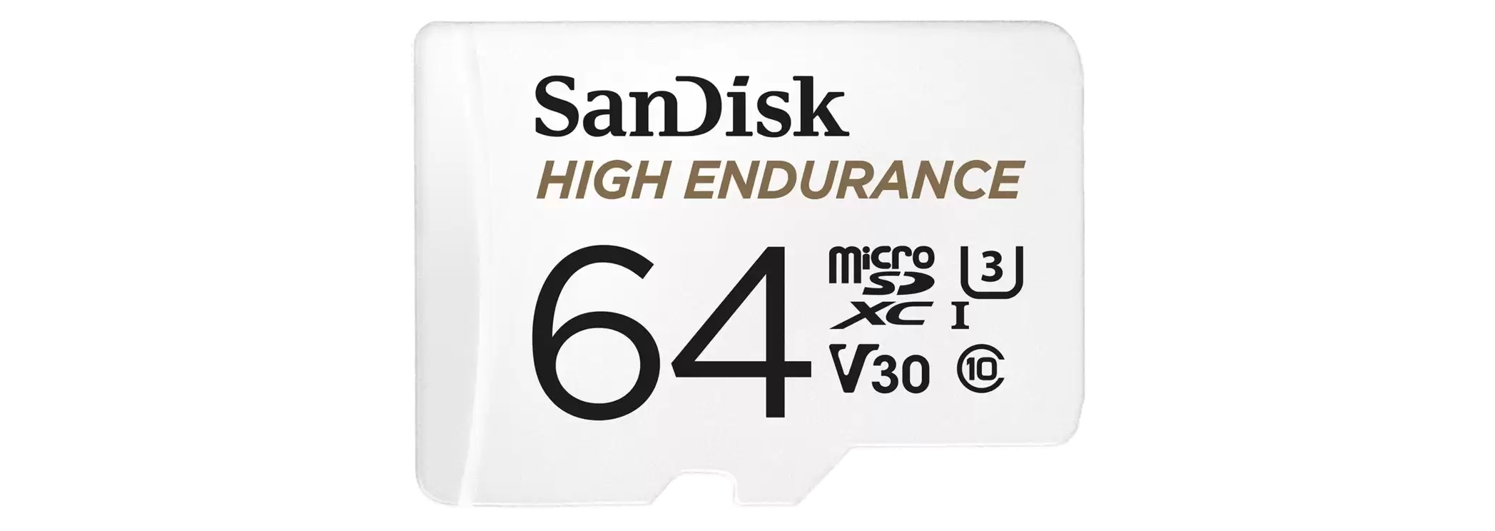 Paměťová karta pro bezpečnostní kamery SANDISK microSDXC 64GB High Endurance