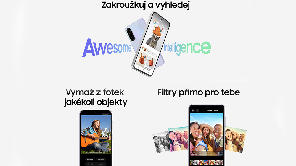 Mobilní telefon SAMSUNG Galaxy A36 5G 6GB128GB Black