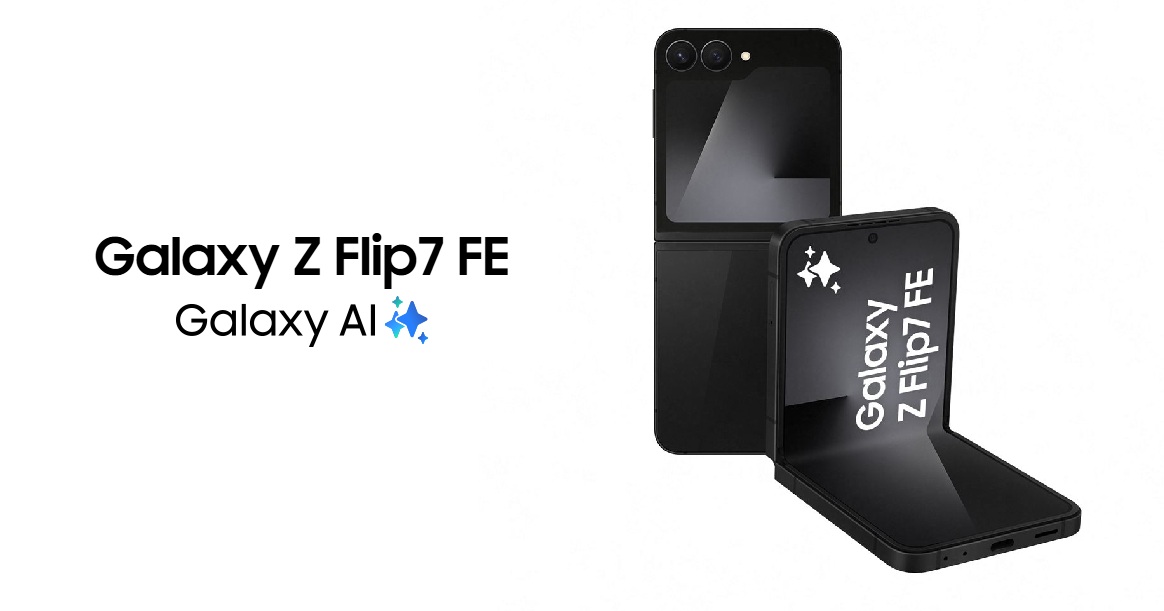 Mobilní telefon SAMSUNG Galaxy Z Flip 7 FE 8GB128GB Black